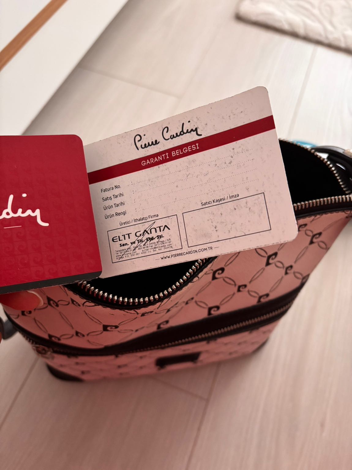 Orijinal pierre cardin çanta — görsel 2/11