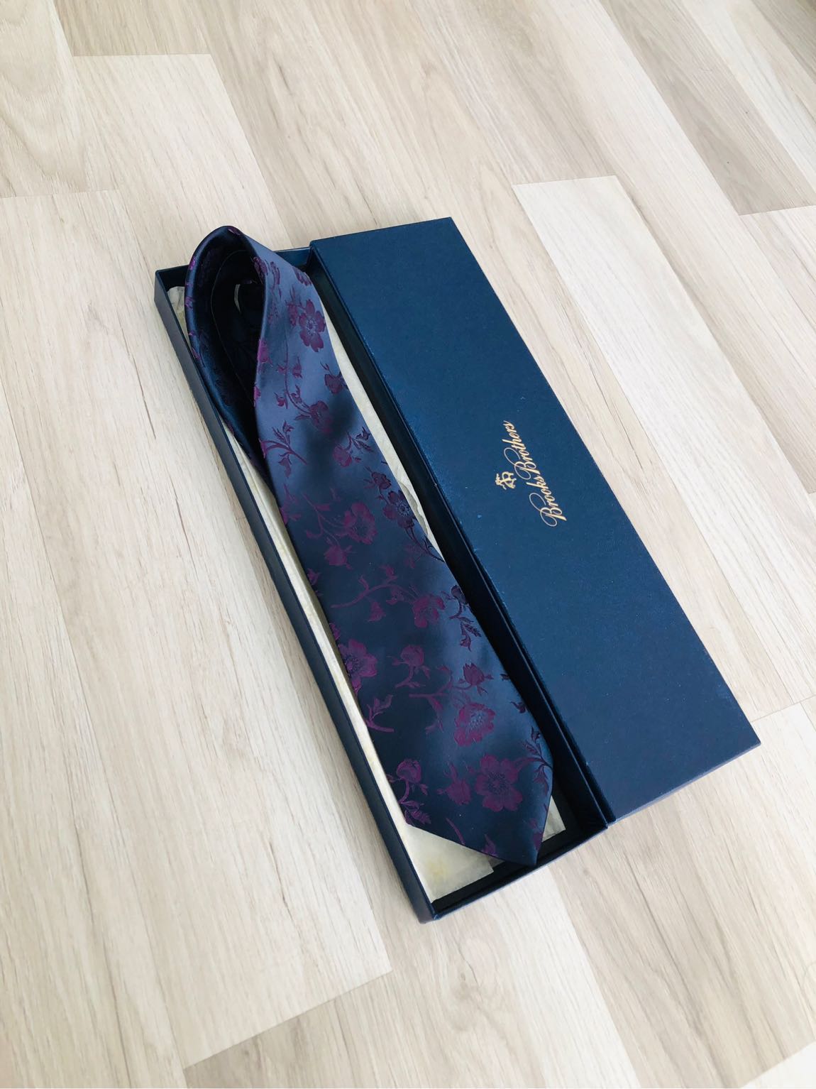 Brooks Brothers Saf İpek Kravat Sıfır — görsel 4/7