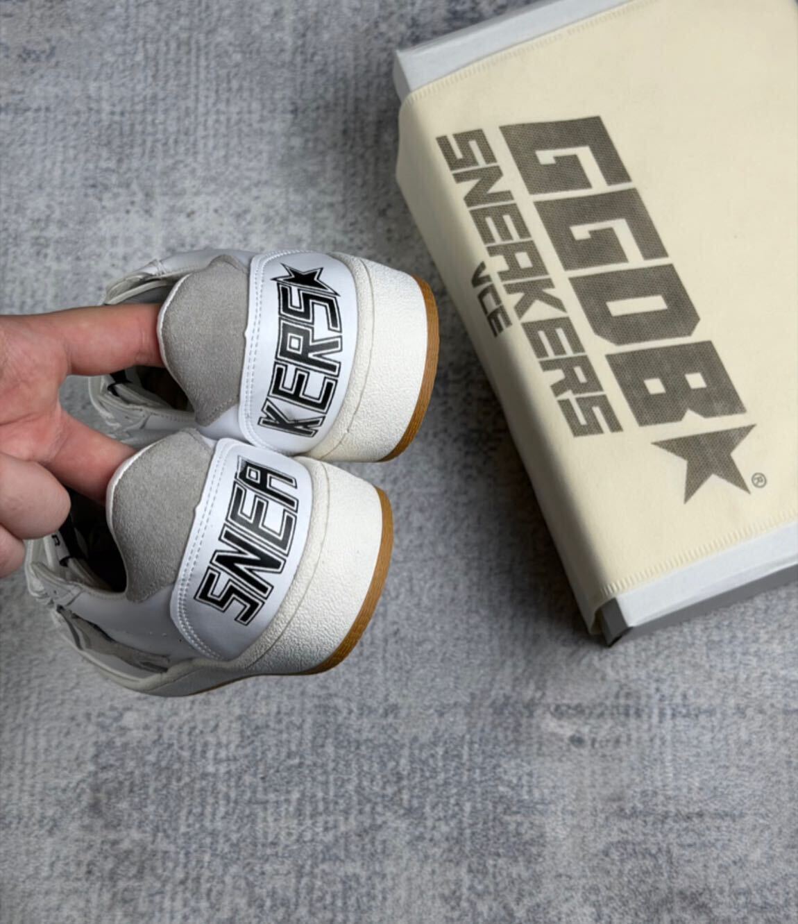 İTHAL GOLDEN G. SNEAKERS GRİ LOGO — görsel 2/4