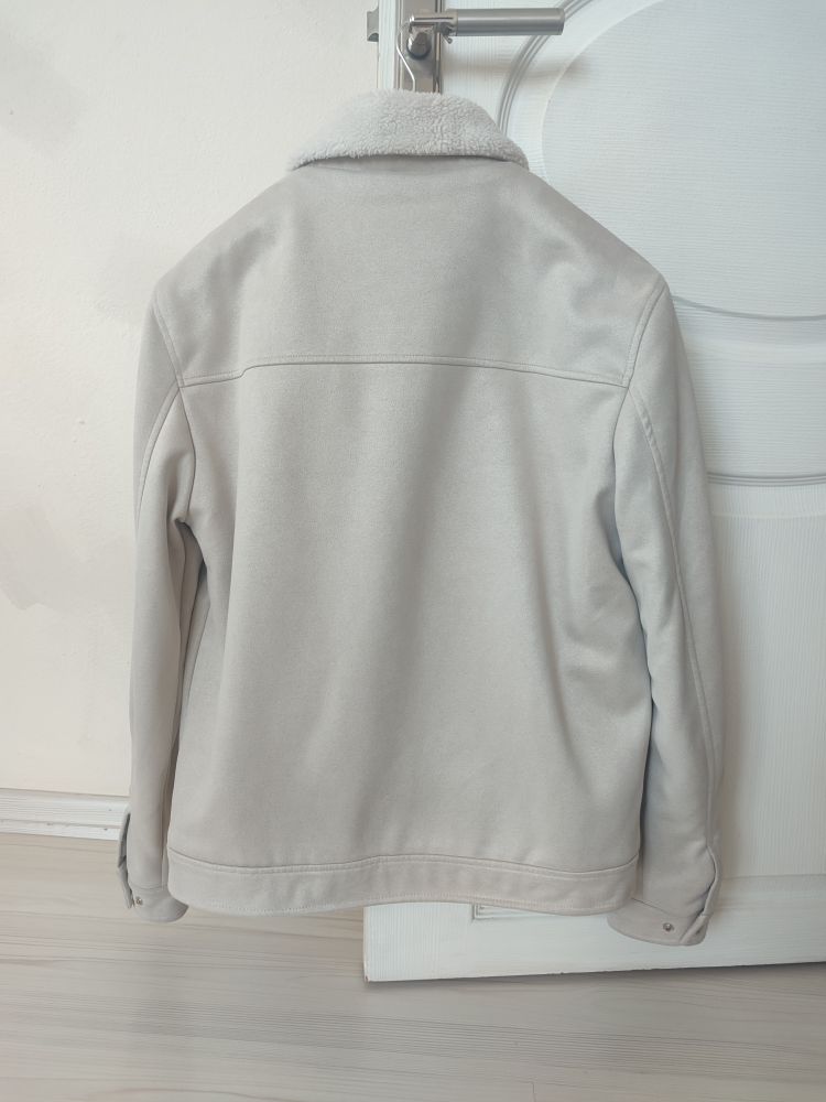Bej Yaka Bomber Ceket — görsel 2/4