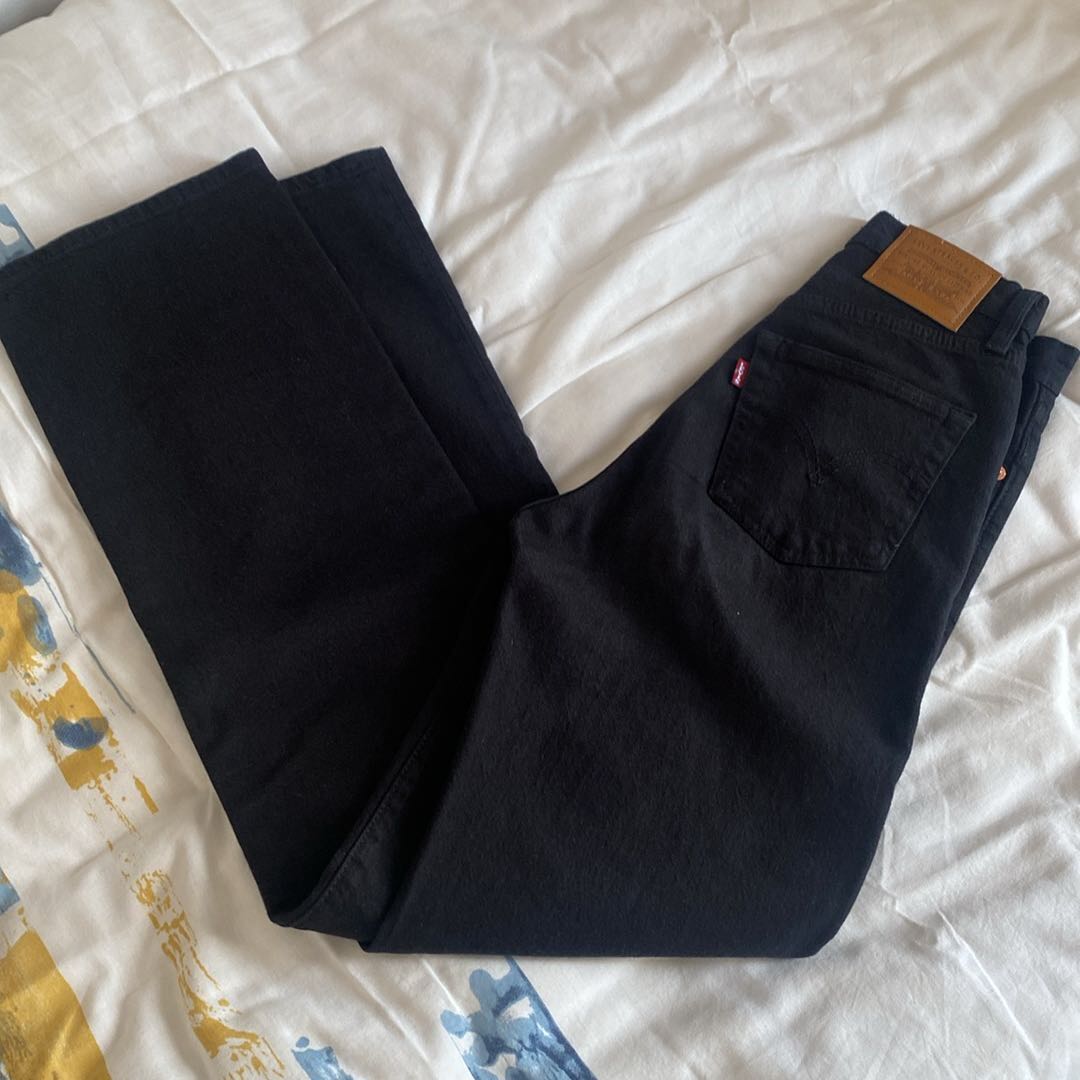 Levi's Siyah Straight Jeans — görsel 3/7