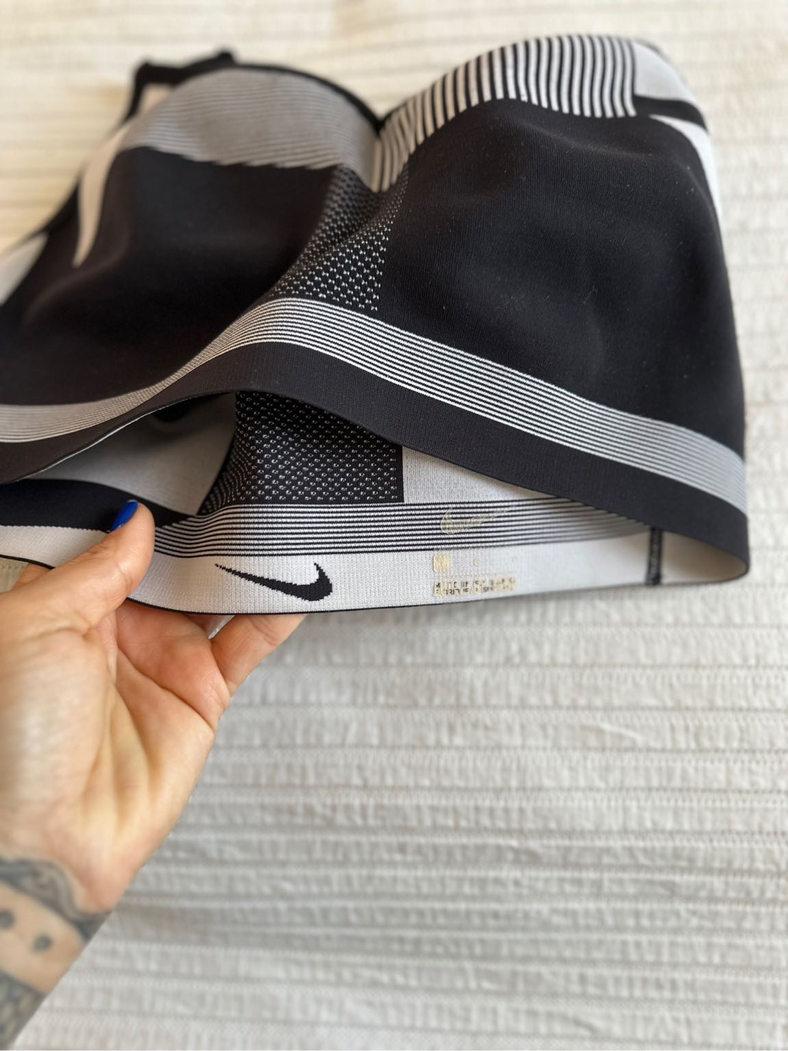 Nike çelik örme kumaş full support bra — görsel 4/5