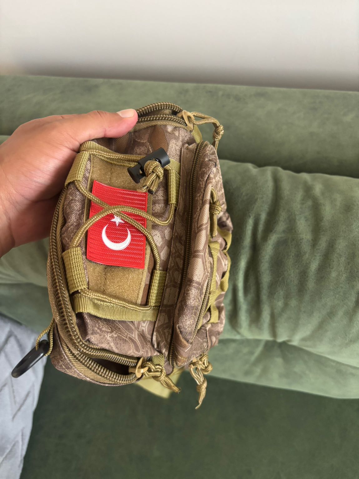 Tek omuz asmalı taktik çanta — görsel 3/5