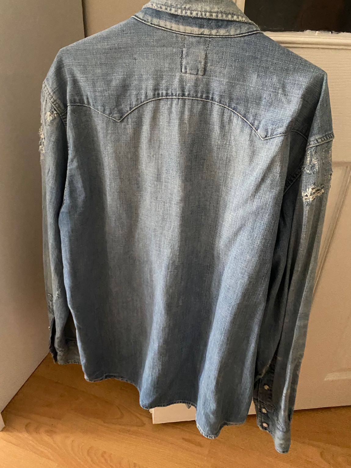 Levi’s Western Wear unisex kot gomlek — görsel 3/12