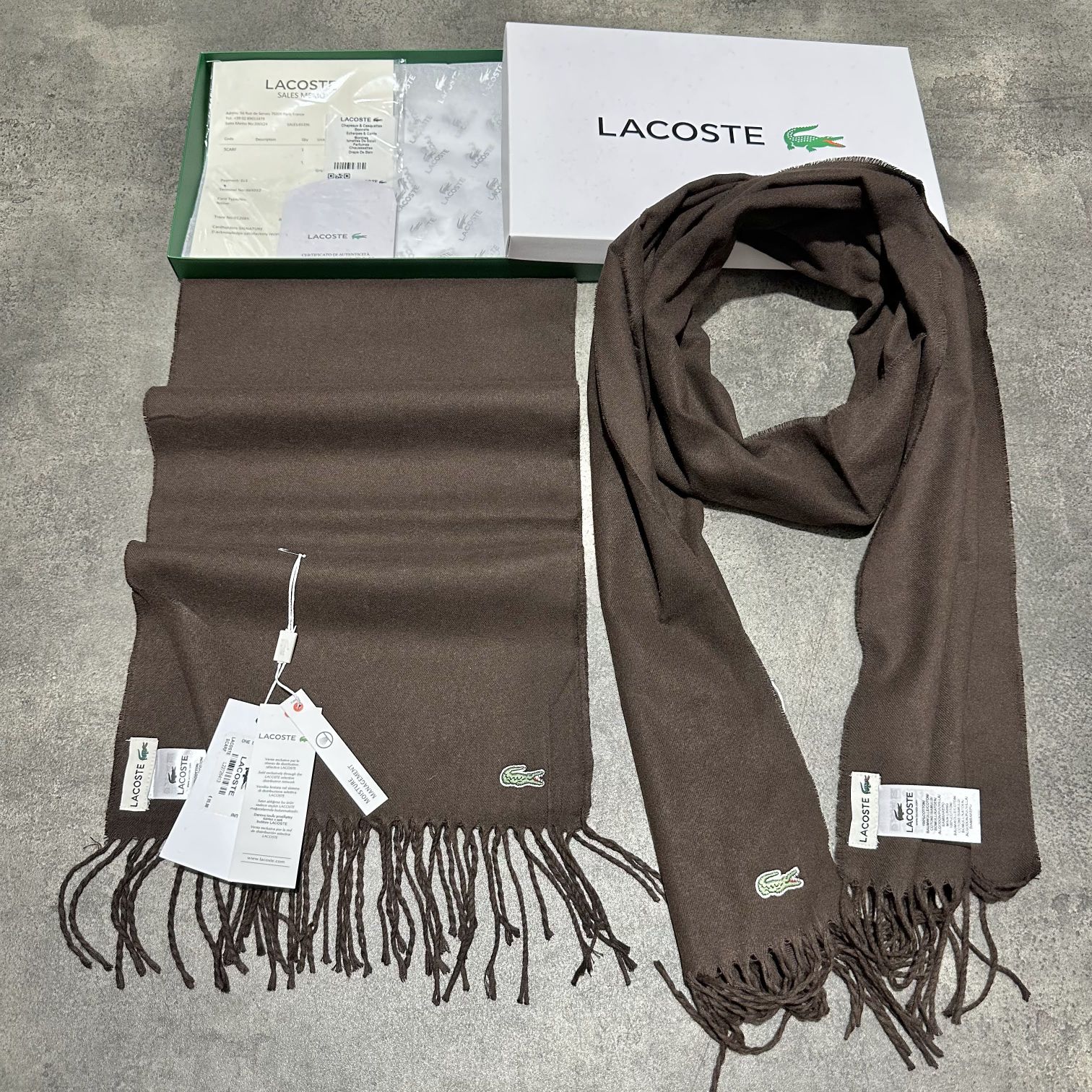 Lcoste erkek şal — görsel 3/4