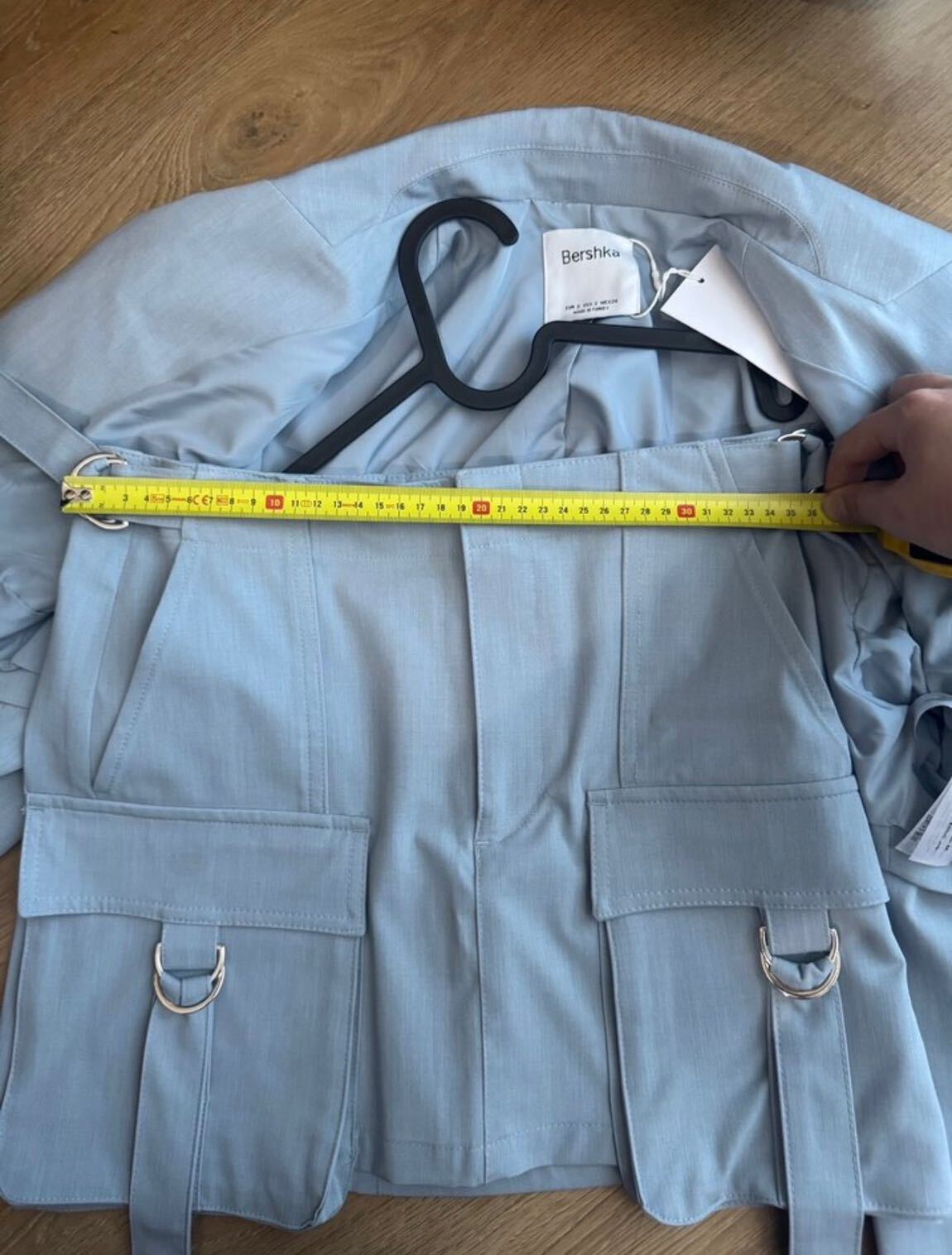 Bershka Mavi Blazer ve Etek Takım — görsel 5/6