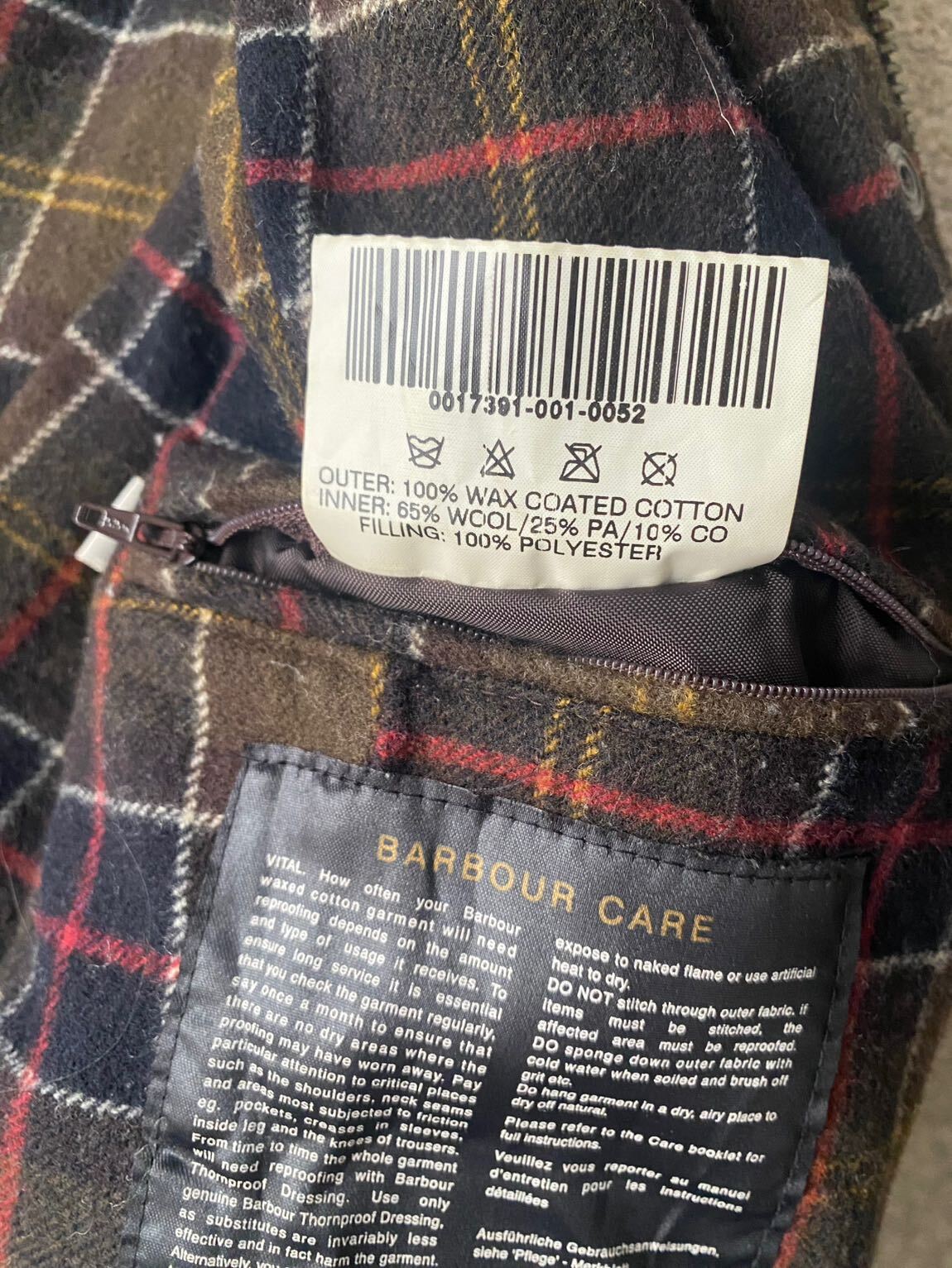 Barbour wax new market jacket — görsel 9/9