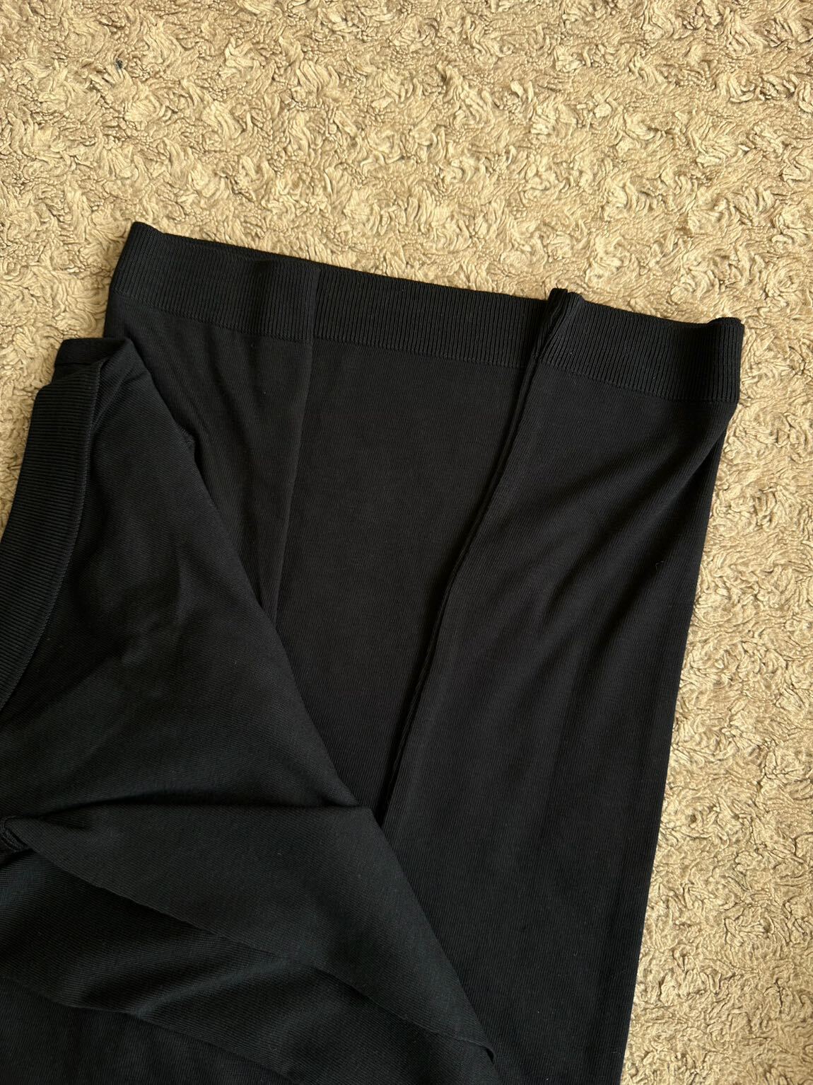 AllSaints Siyah Merserize Polo Yaka — görsel 2/4
