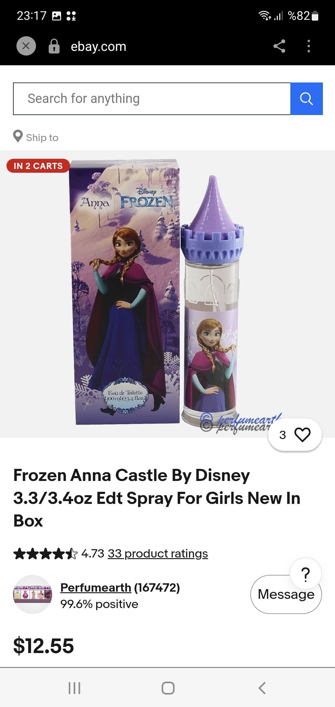 Disney Cinderella Eau de Toilette — görsel 3/3