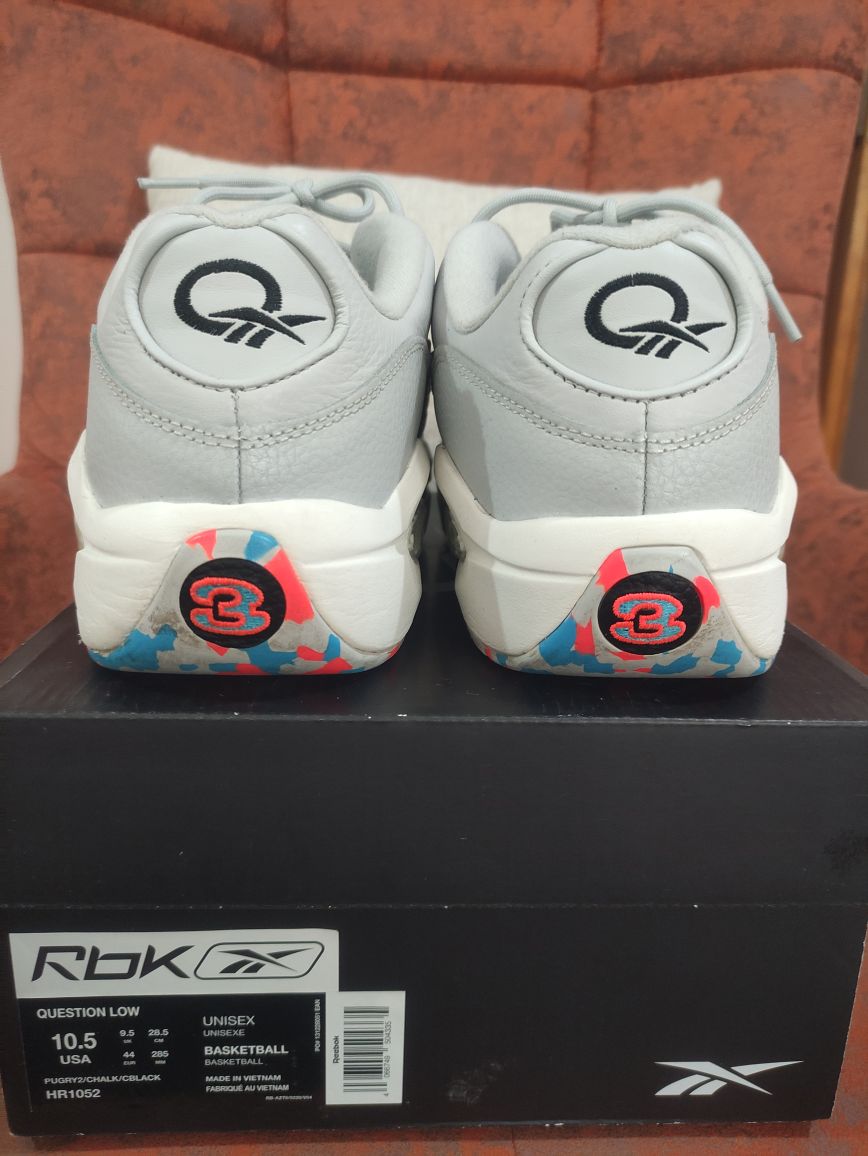 Reebok Question Low Basketbol %100 ORJİN — görsel 5/8