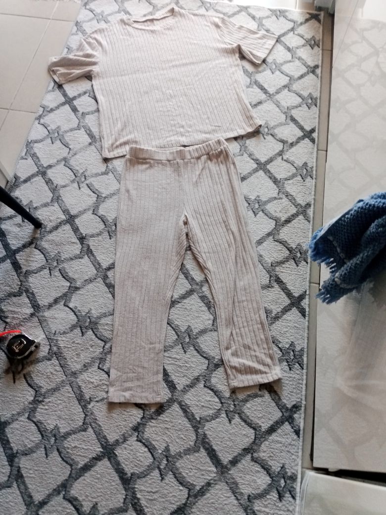 Fitilli Bej Tayt Takım — görsel 8/8