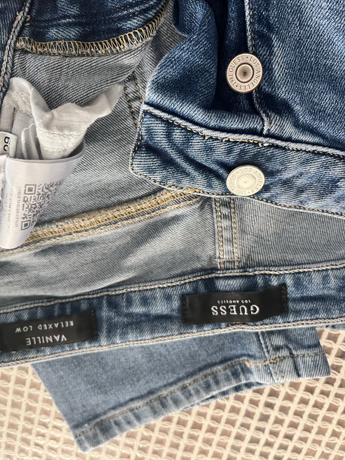 GUESS MAVİ KOT — görsel 5/5