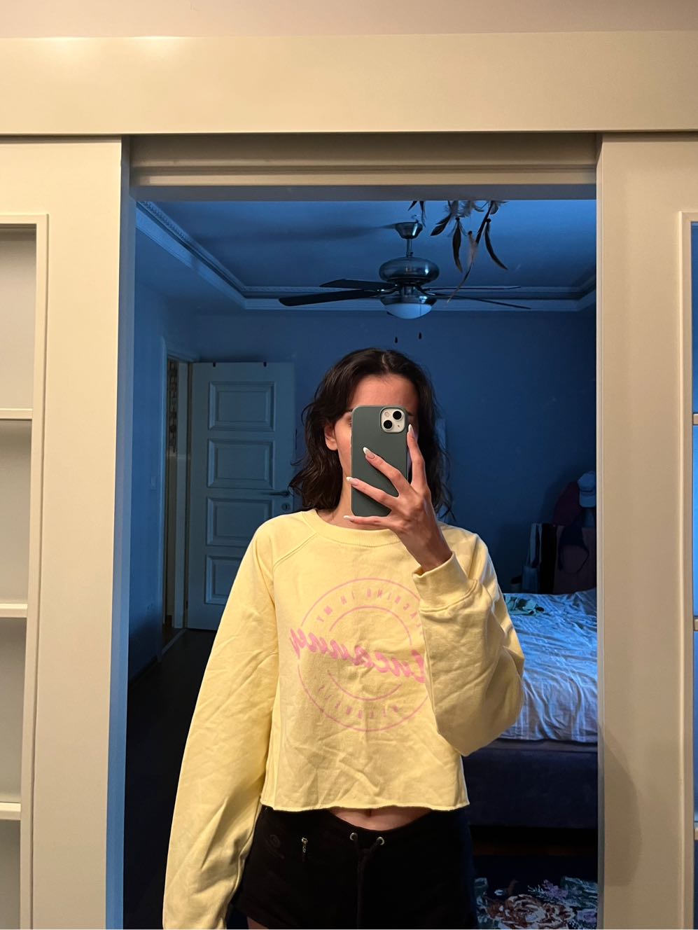 Pull&Bear Kısa Oversize Sweat — görsel 2/5