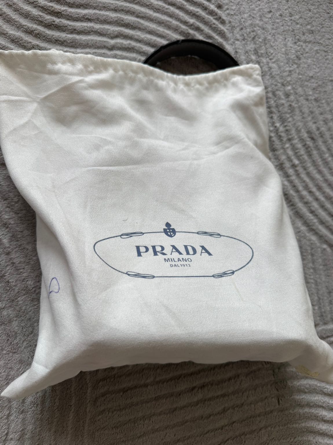 Prada Gri Deri Çanta — görsel 6/6