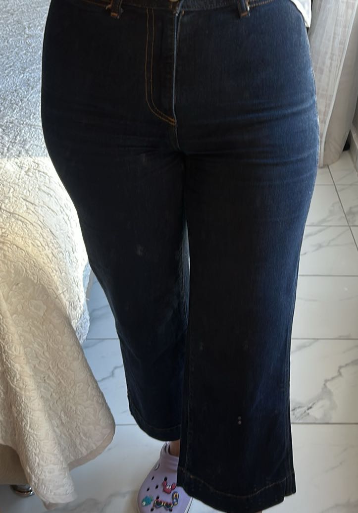 GAP Lacivert Yüksek Bel Jean Pantolon — görsel 6/6