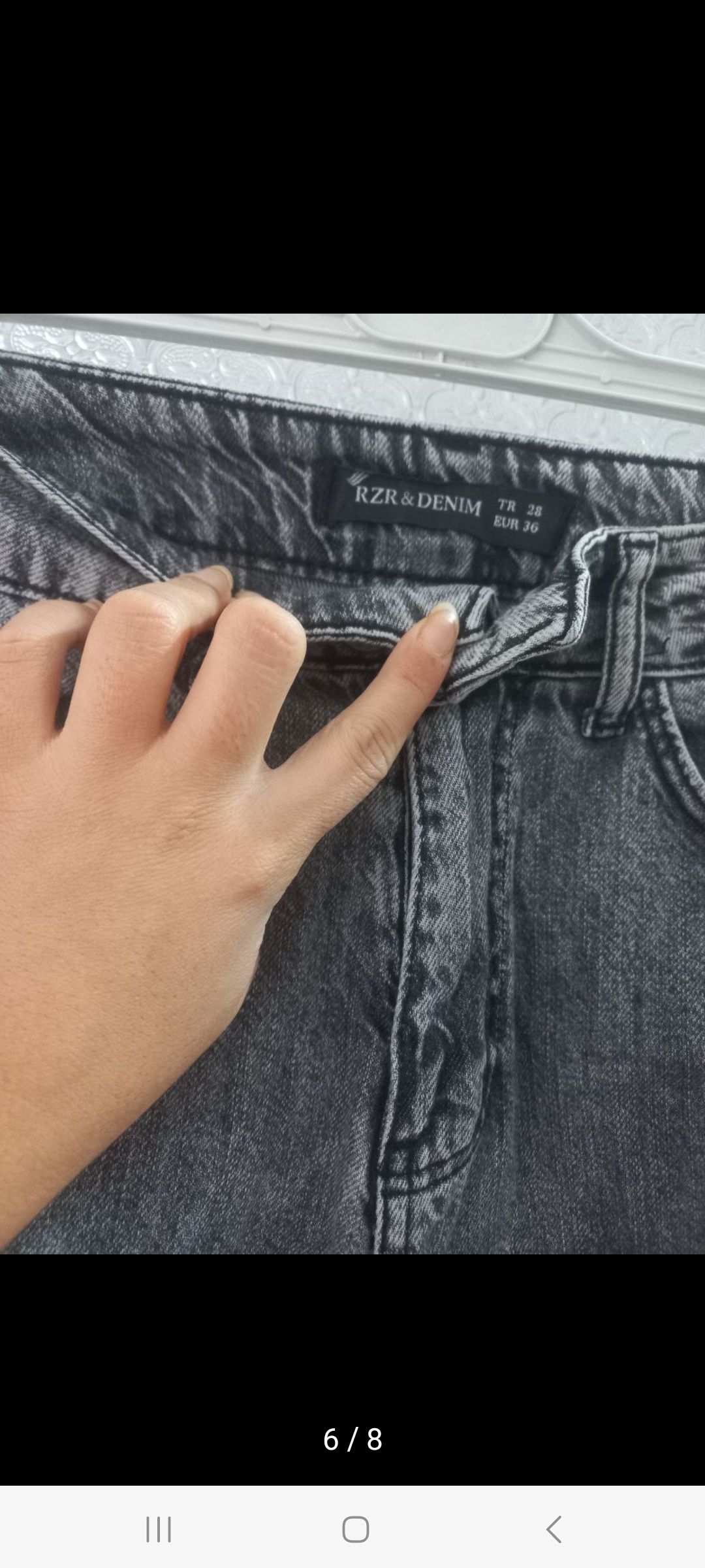 🔔👌Gri Jean Pantolon — görsel 6/8