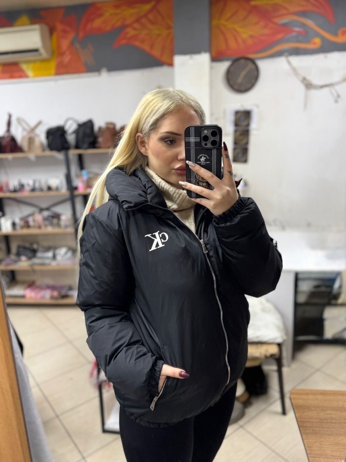 Calvin klein şişme mont — görsel 3/6