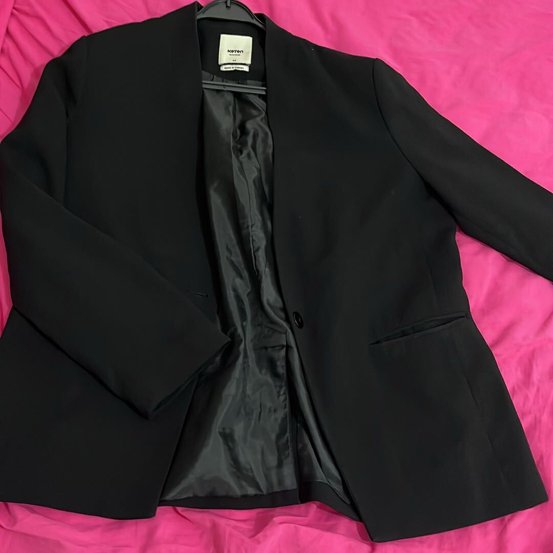 Siyah Koton Blazer Ceket — görsel 2/4