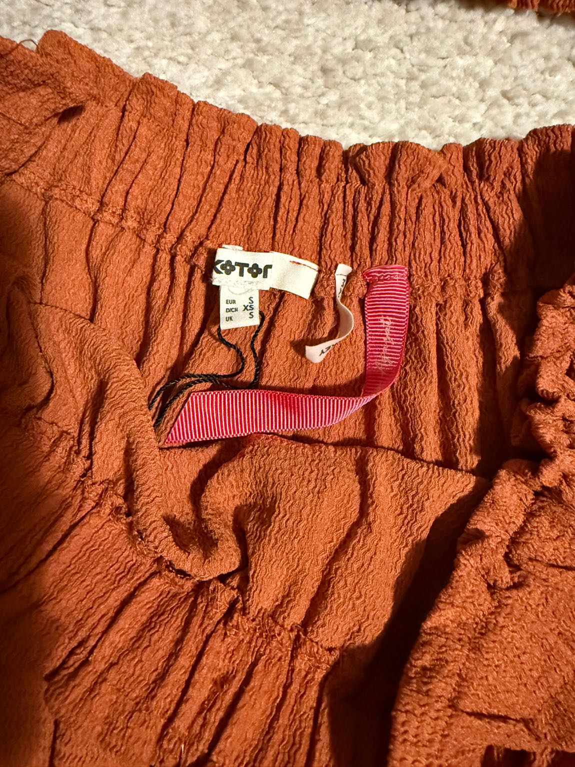 Koton Crop Top ve Fırfırlı Etek Takım — görsel 3/4