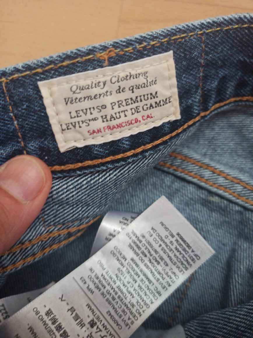 Levi's Mavi Jean Erkek Pantolon — görsel 2/4