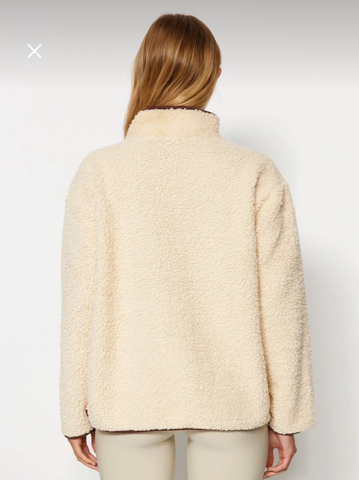 TRENDYOL MİLLA Polar Sweatshirt Bej — görsel 2/2