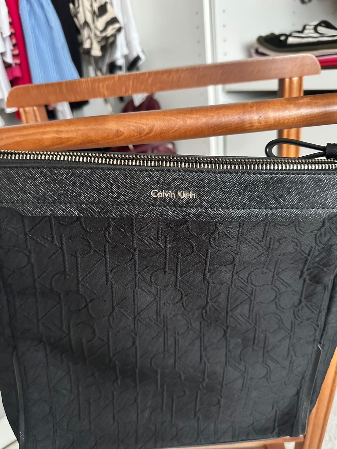 Calvin klein siyah çapraz çanta — görsel 3/6