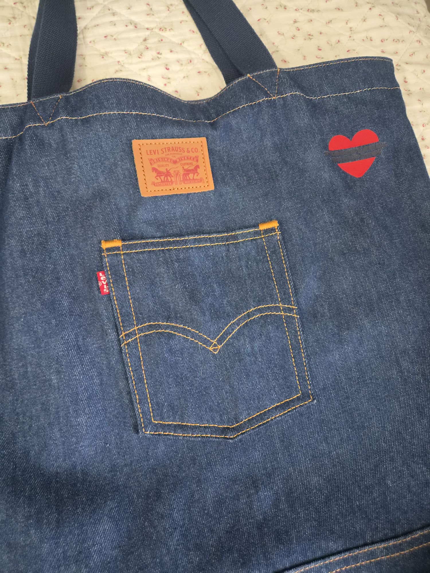 Levi's Kot Çanta Kalp Detaylı — görsel 8/9