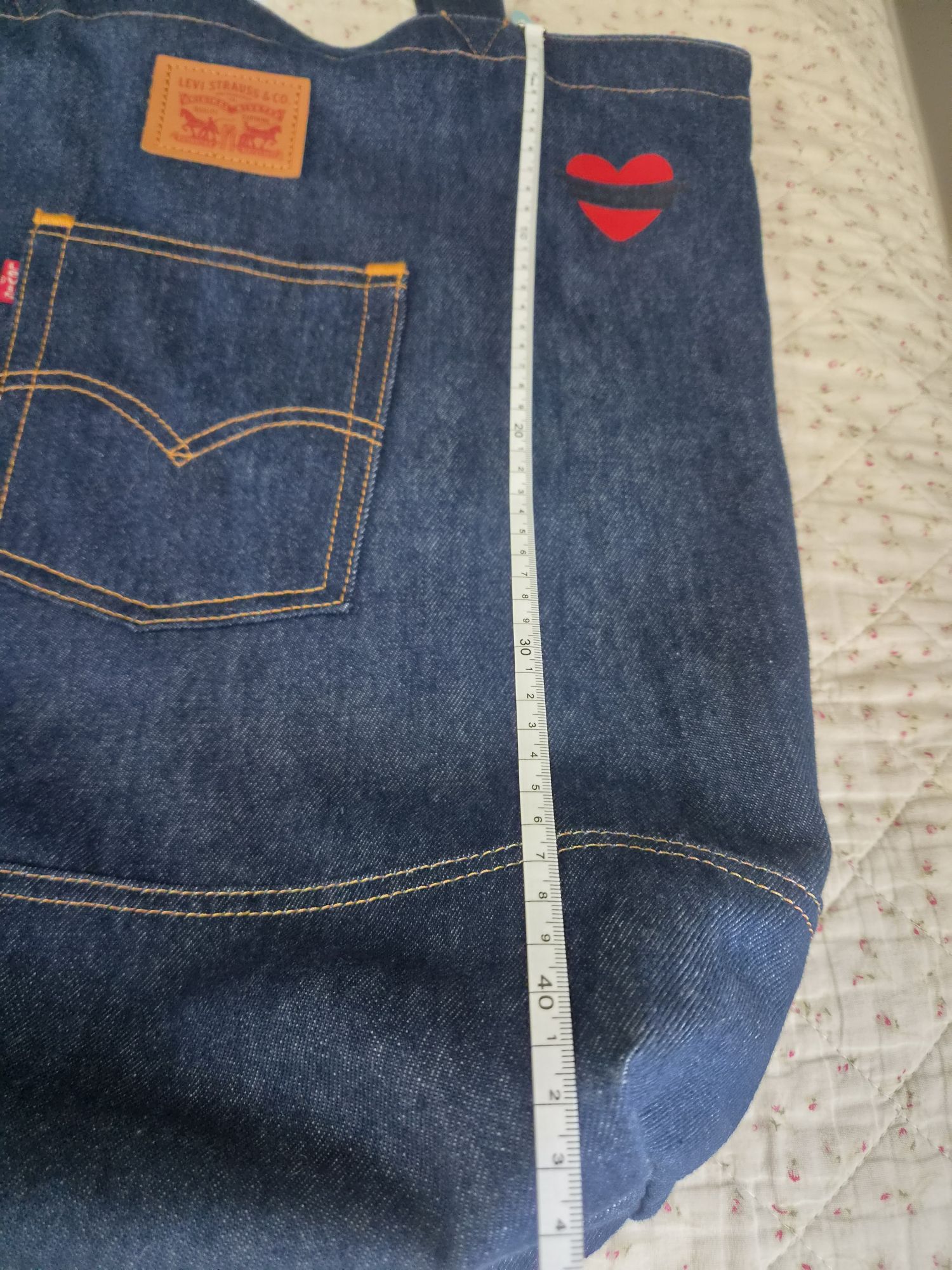 Levi's Kot Çanta Kalp Detaylı — görsel 9/9