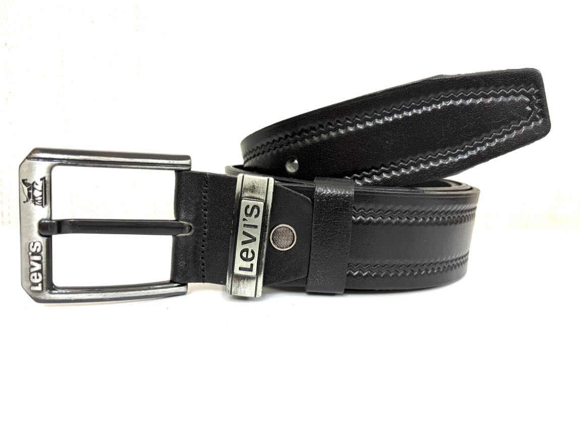 HAKİKİ DERİ KOT KEMERİ 4,5 CM — görsel 3/8