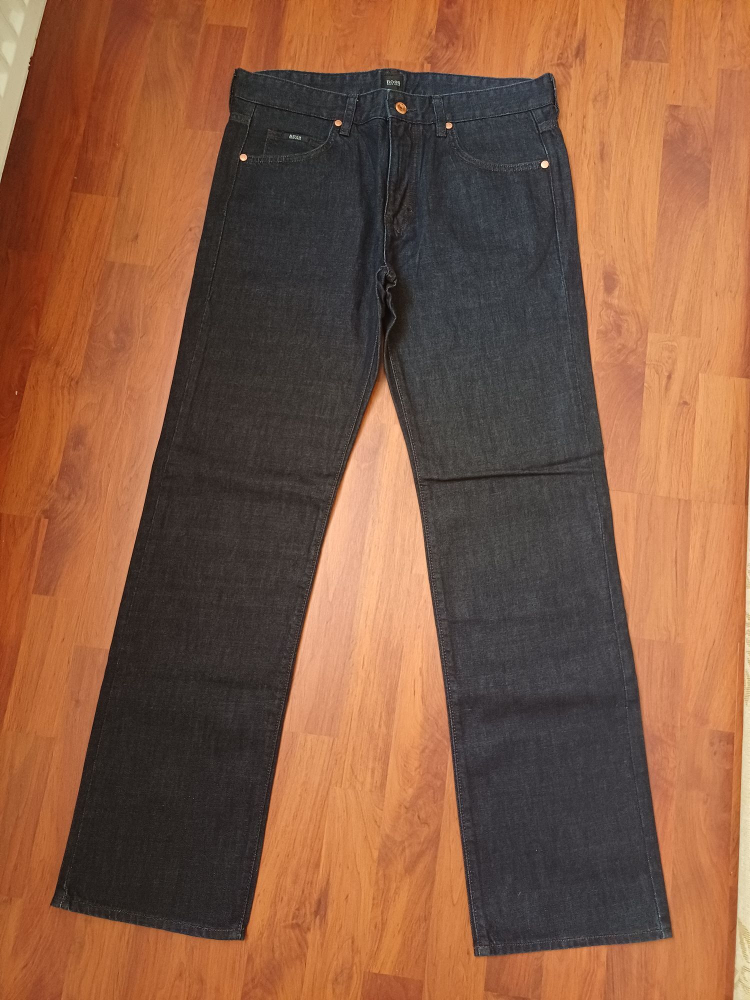 Boss Koyu Lacivert Regular Fit Jean — görsel 2/8