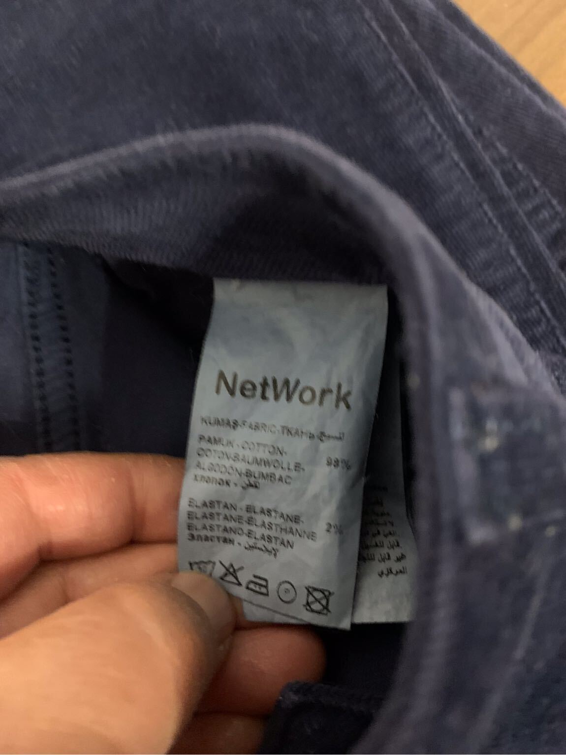 Network İnce Kadife Kadın Pantolonu — görsel 5/6