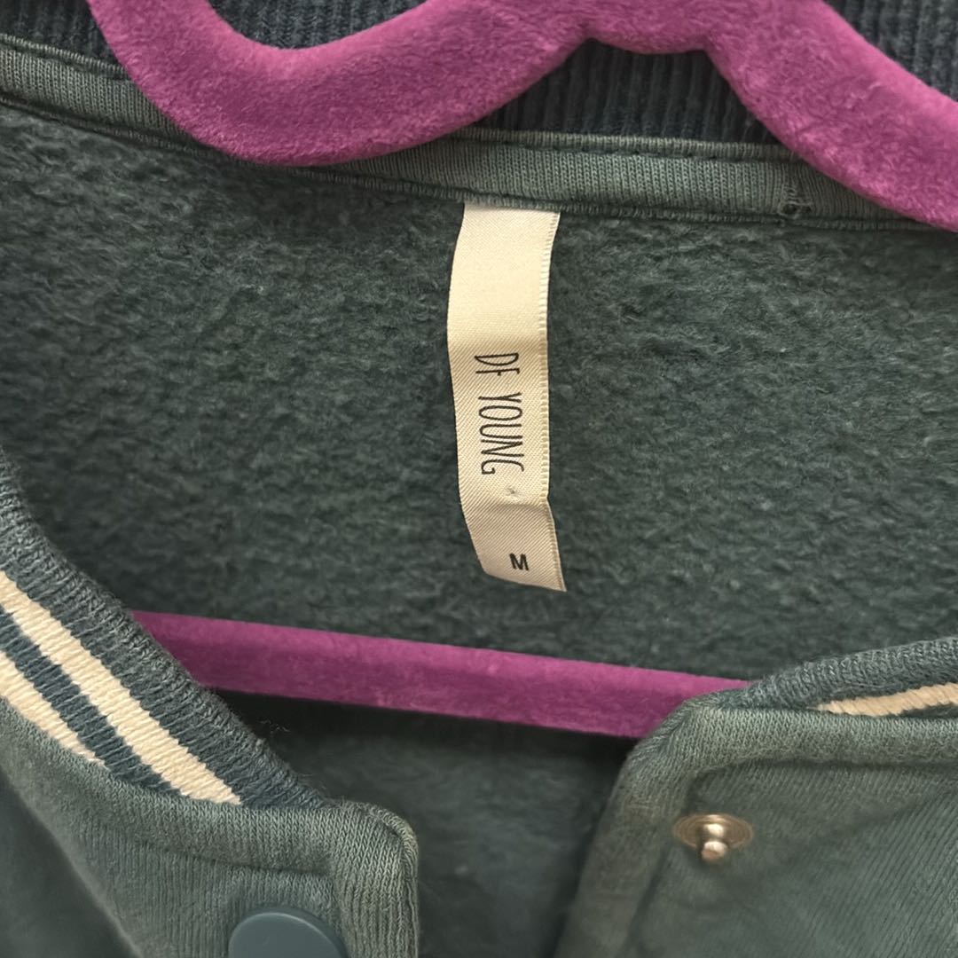 Yeşil-Krem Raglan Kol ceket — görsel 2/3