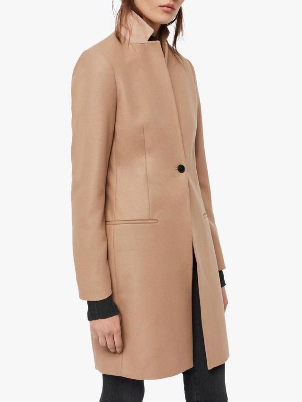 ALLSAINTS Leni Coat Kaşe Palto — görsel 3/8