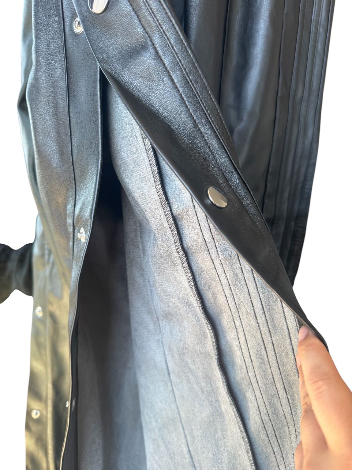 Adidas Siyah Deri pantolon — görsel 5/7