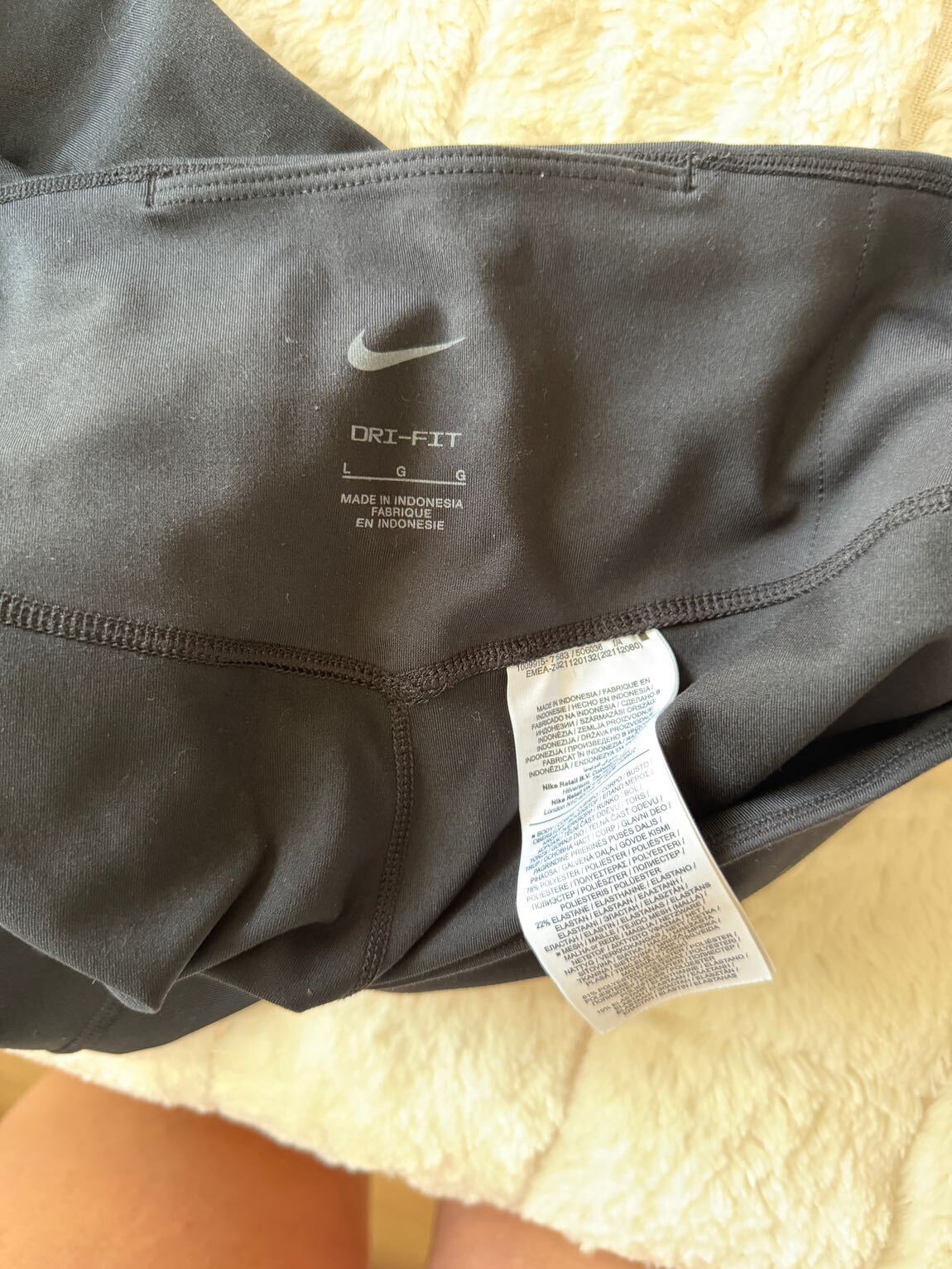 Nike Siyah Spor Tayt — görsel 6/6