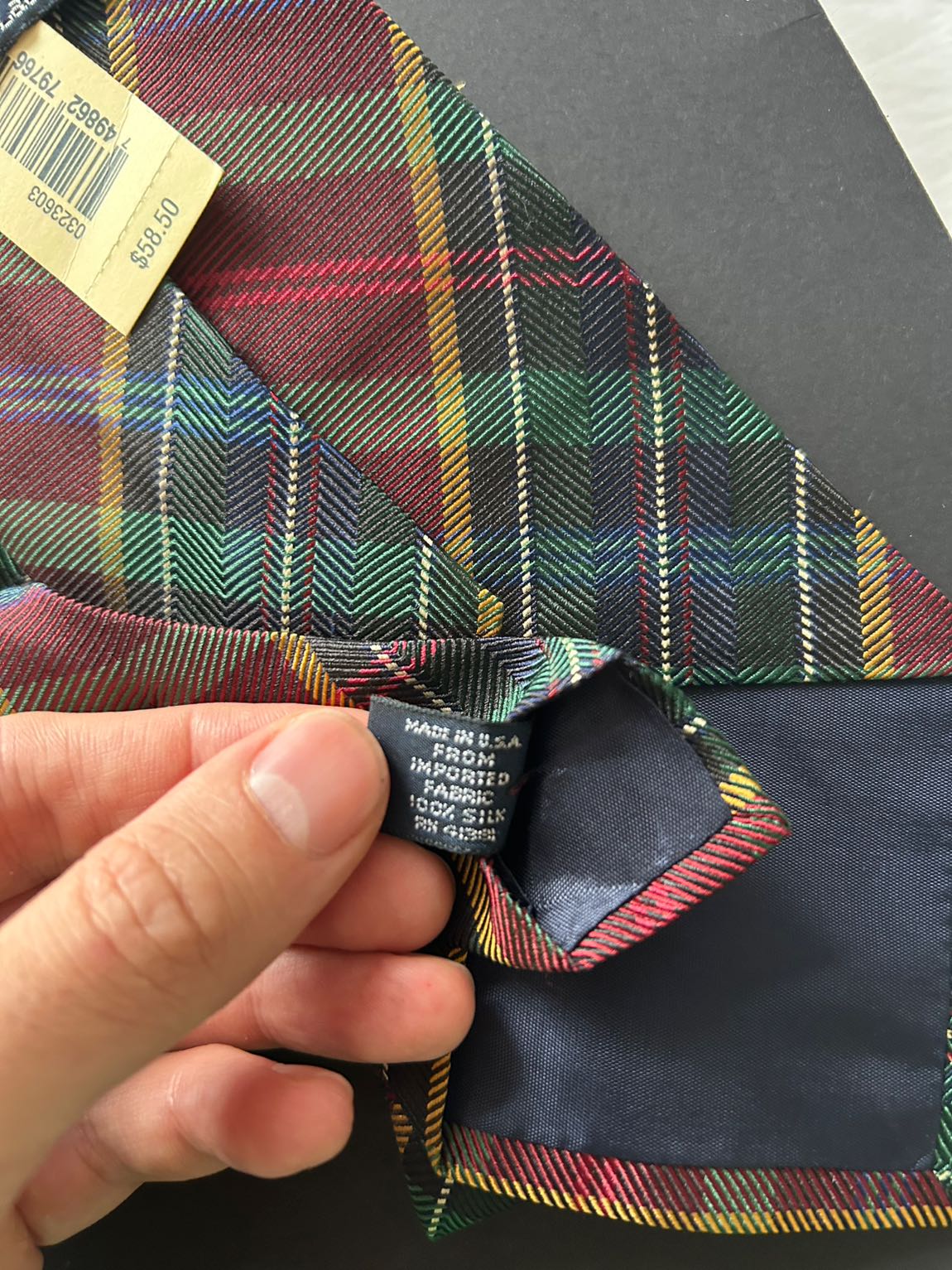 Ralph Lauren Vintage Kravat — görsel 4/4
