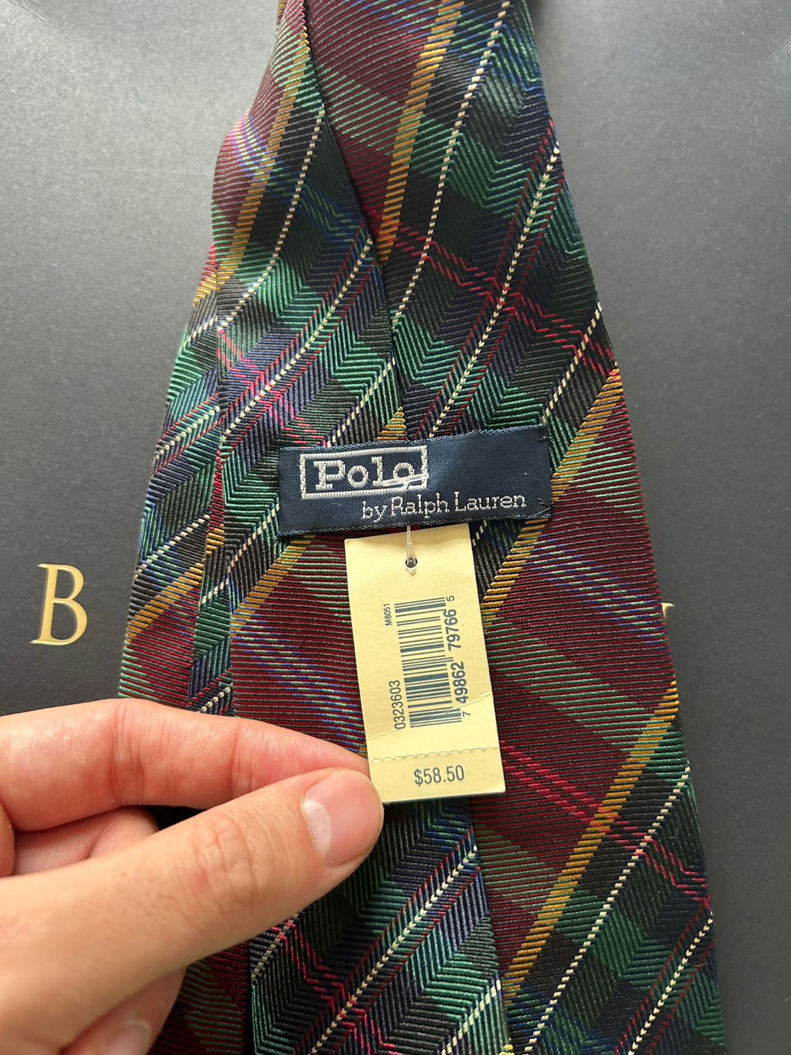 Ralph Lauren Vintage Kravat — görsel 2/4