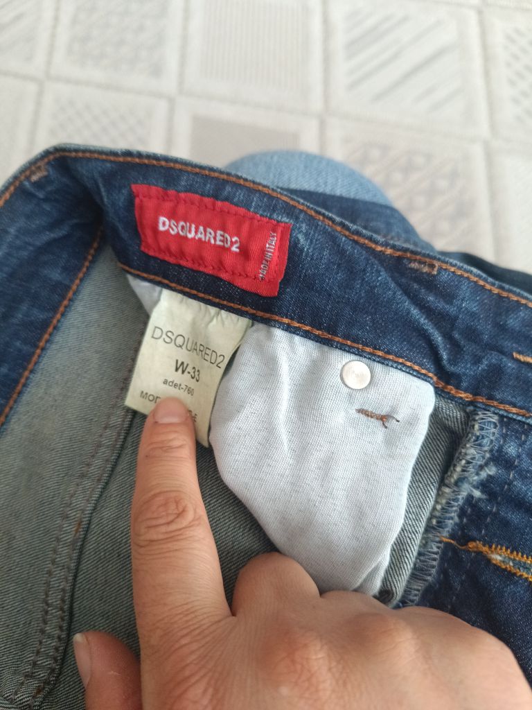 Dsquared2 Mavi Jean — görsel 5/5