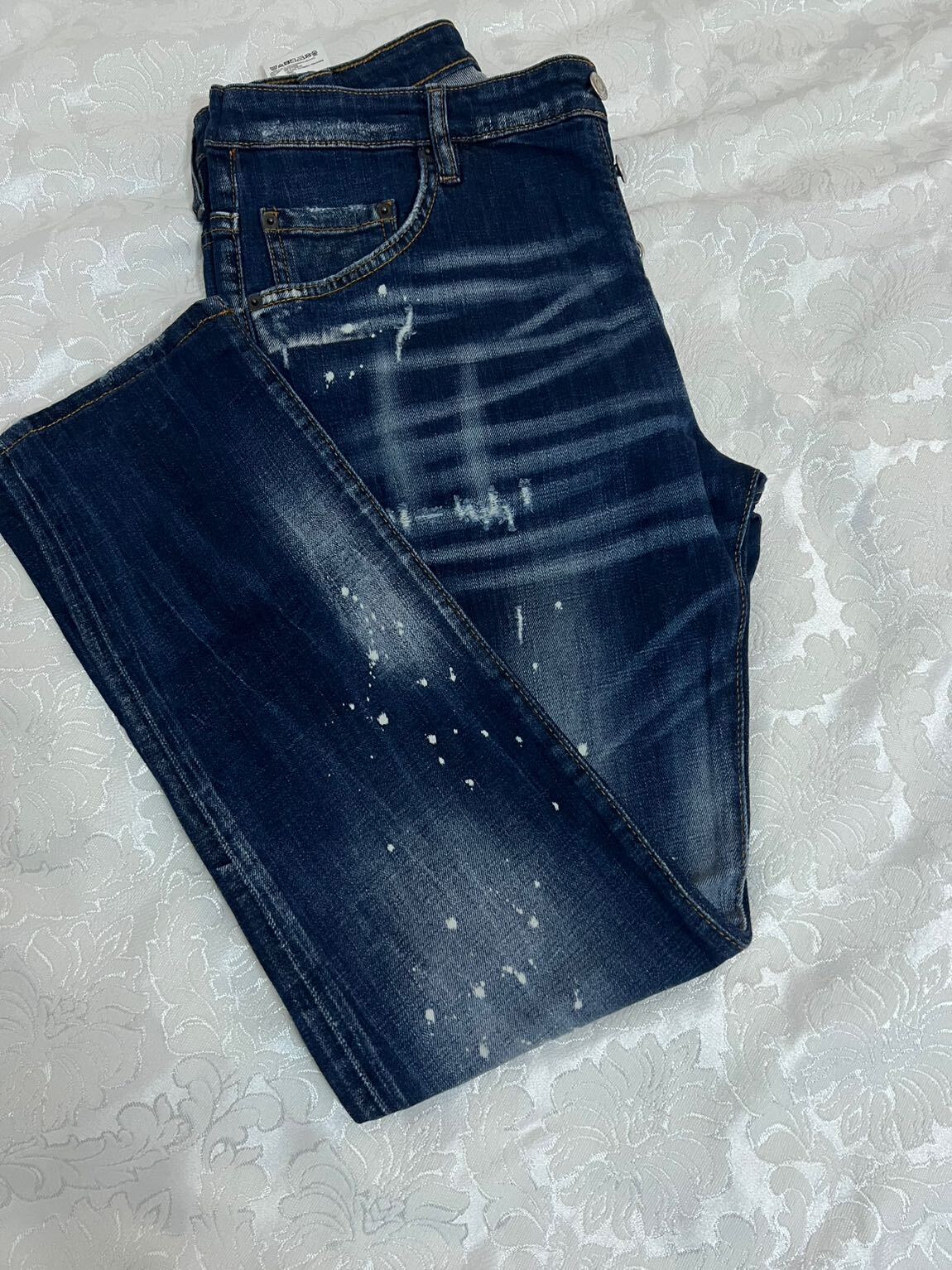 Dsquared2 slim fit kot pantolon — görsel 4/7