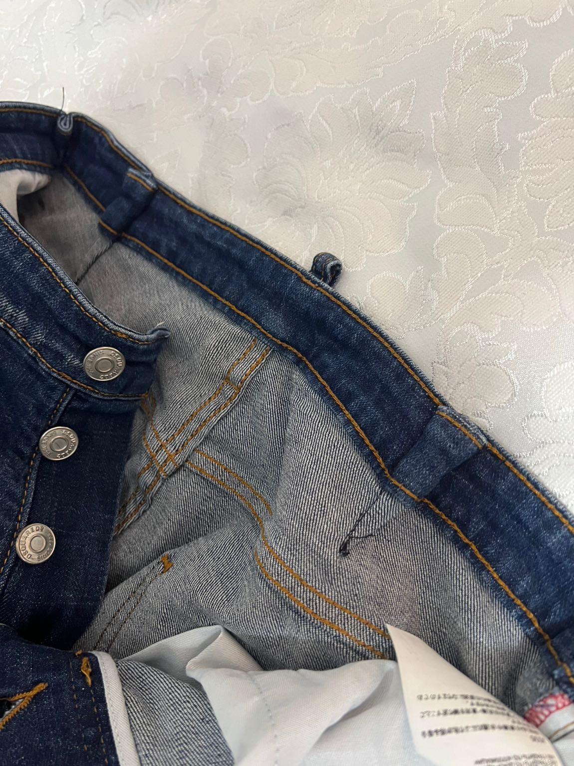 Dsquared2 slim fit kot pantolon — görsel 6/7