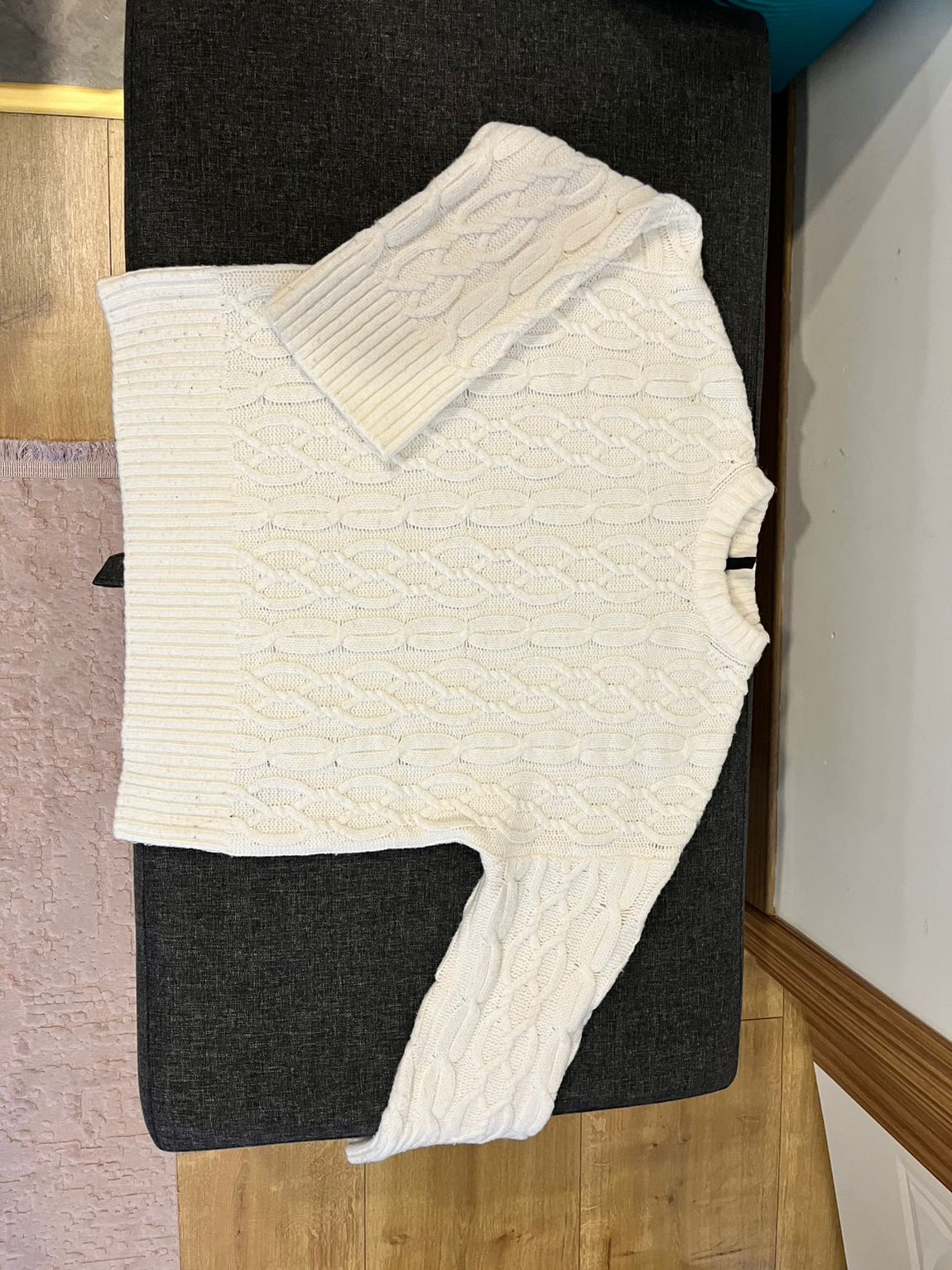 H&m örgü oversize kazak — görsel 4/5