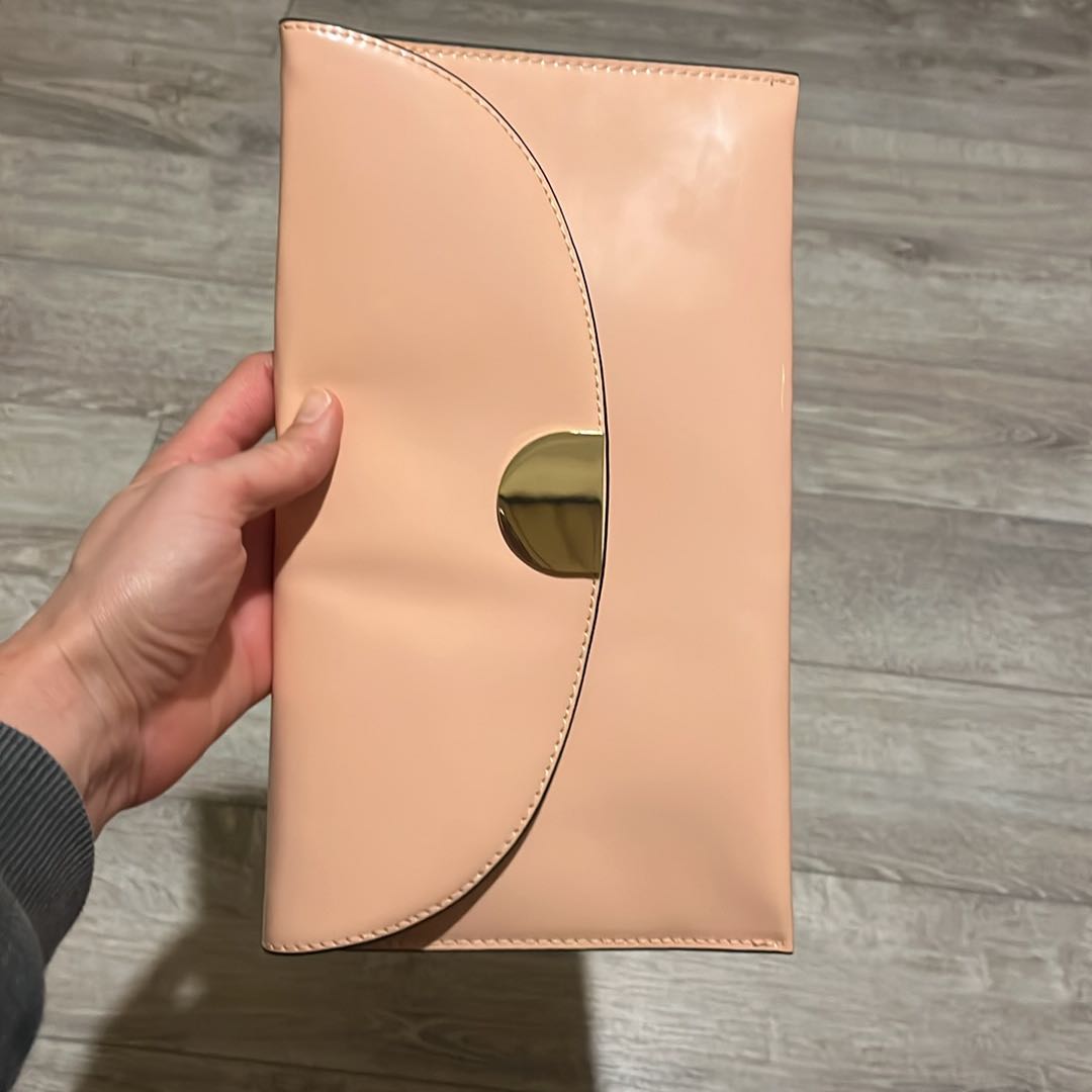 Nude clutch el çantası — görsel 8/8