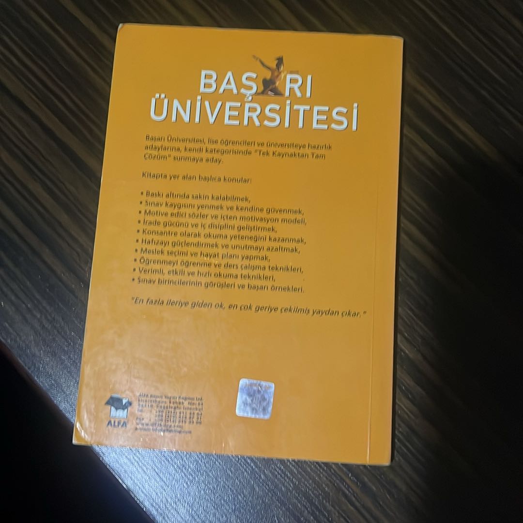 Başarı Üniversitesi - Mümün Sekman Kitab — görsel 2/3