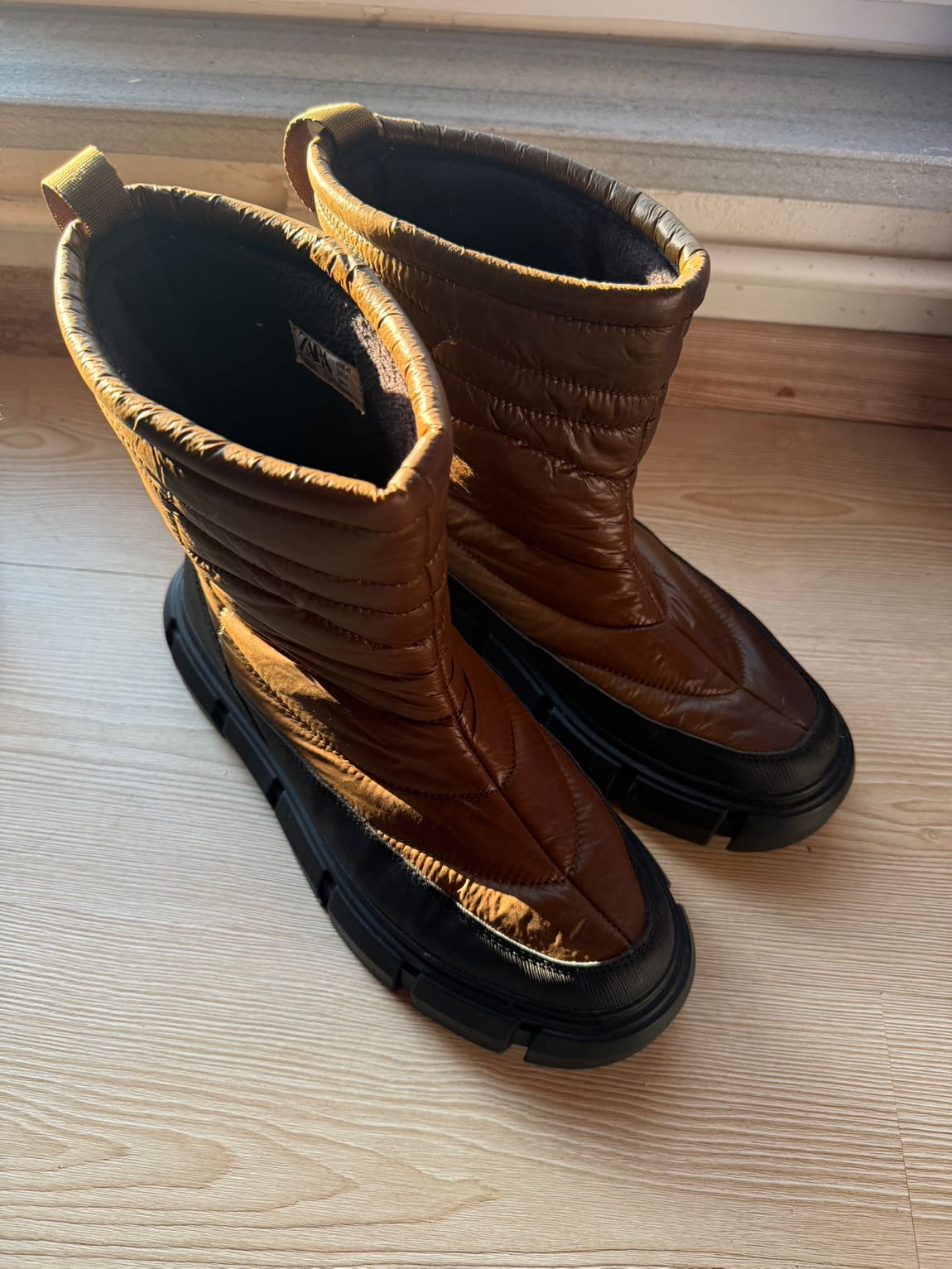 Zara quilted boot — görsel 4/7