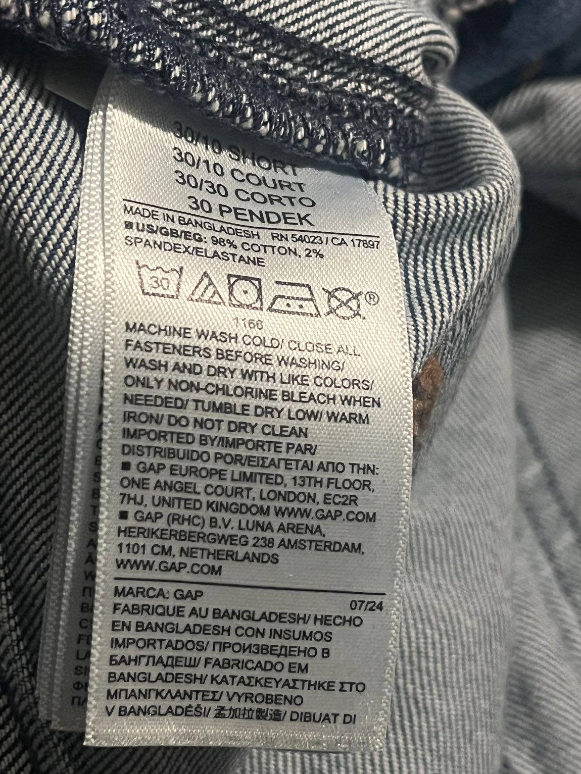 Orjinal Gap Geniş Paça Jean Pant — görsel 5/5