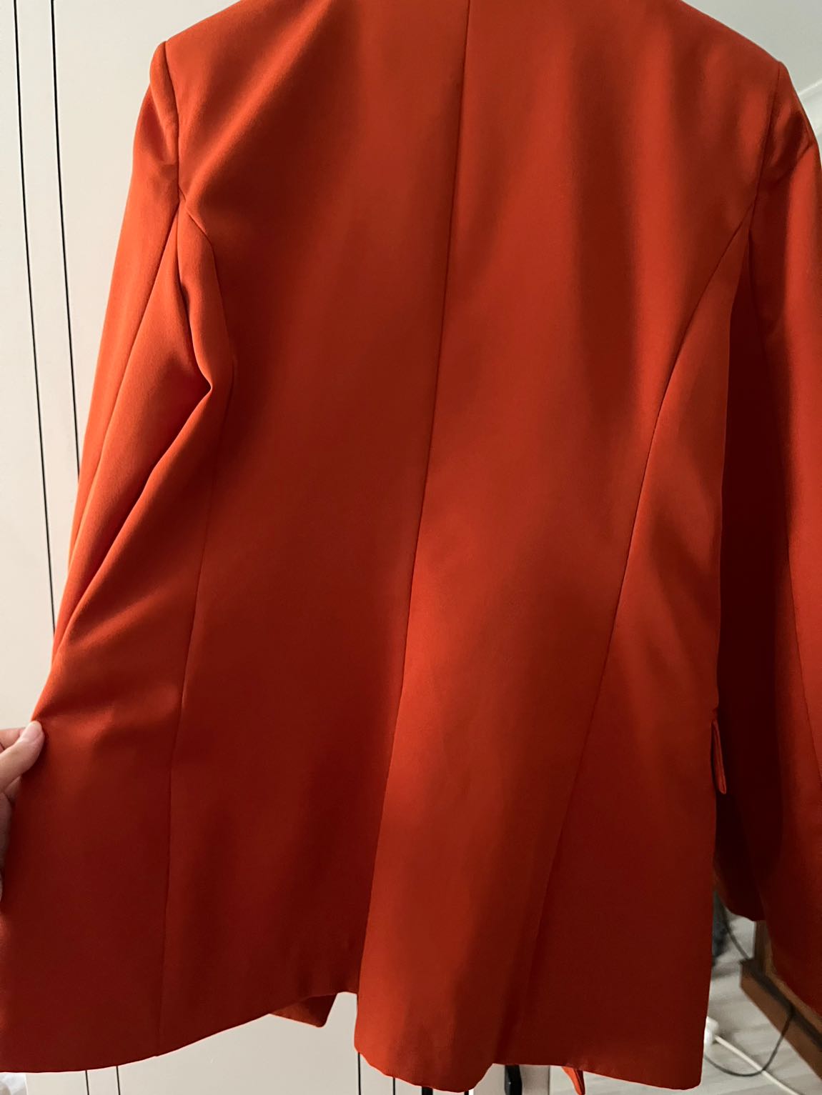 Kruvaze Turuncu Blazer Ceket — görsel 5/5
