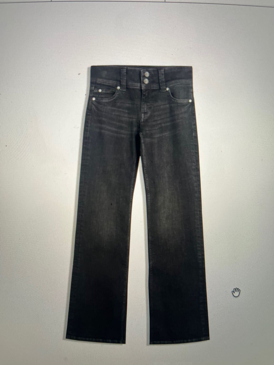 düşük bel bootcut jeans bershka — görsel 4/4