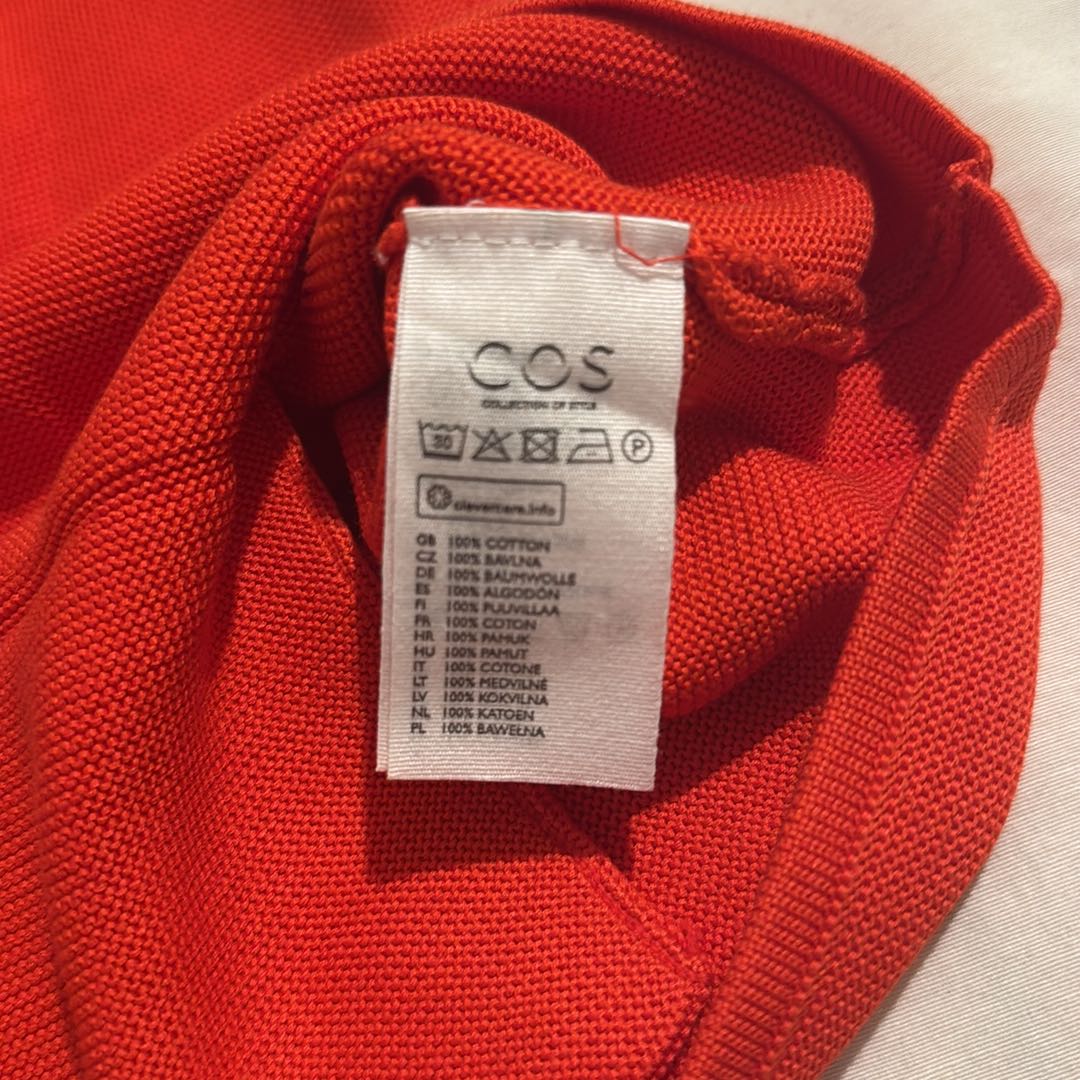 COS Turuncu Örme Bluz — görsel 5/5