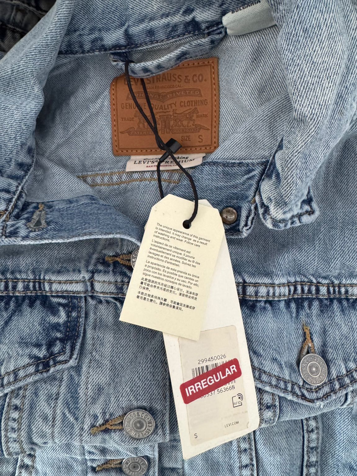 Levi's Kot Ceket — görsel 8/9