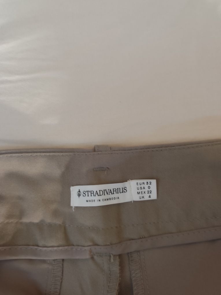 Stradivarius straight kumaş pantolon — görsel 3/5